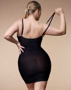 Slip Dress "Corinne Black"