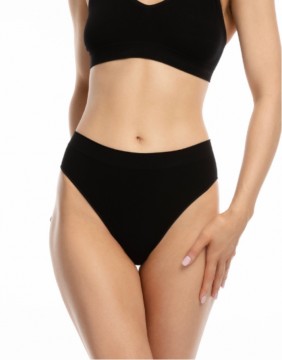 Moteriškos Kelnaitės "Bamboo Black Bikini"