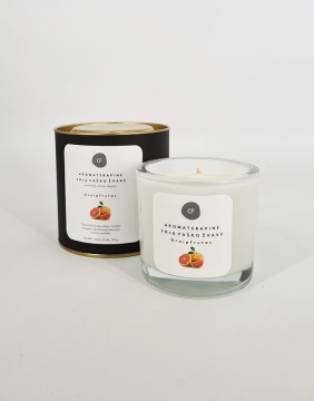 Aroomiteraapiline küünal "Grapefruit"