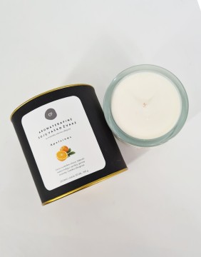Aroomiteraapiline küünal "Orange"