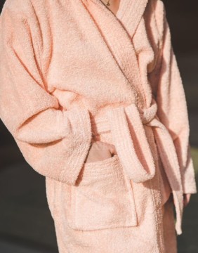 Hommikumantel "Peach"
