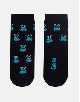 Laste sokid "Microbe Black"