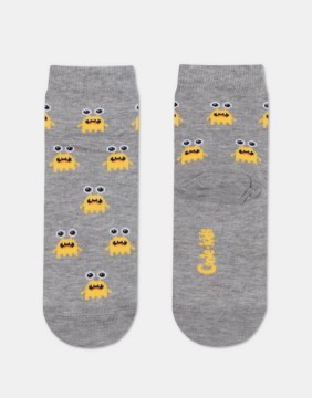 Laste sokid "Microbe Grey"