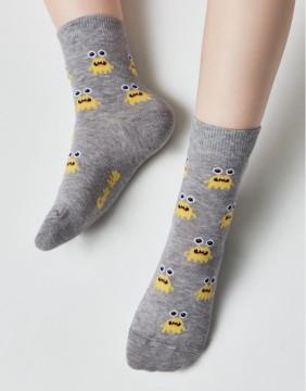 Laste sokid "Microbe Grey"
