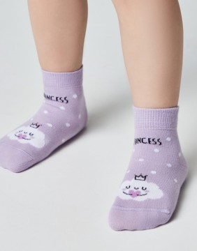 Laste sokid "Claudy Purple"