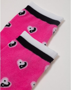 Laste sokid "In/Jang Heart Pink"