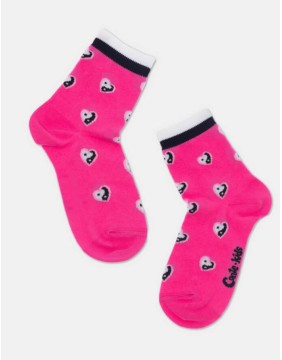Laste sokid "In/Jang Heart Pink"
