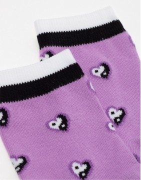 Laste sokid "In/Jang Heart Violet"