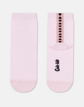 Laste sokid "Heart Line Pink"