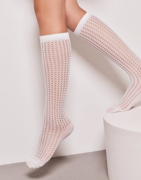 Laste sokid "Miss Line White"