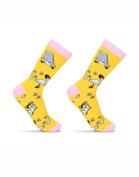 Women's socks "Crazy Duck"