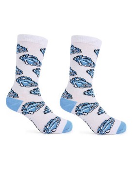 Laste sokid "Blue Cars Grey"