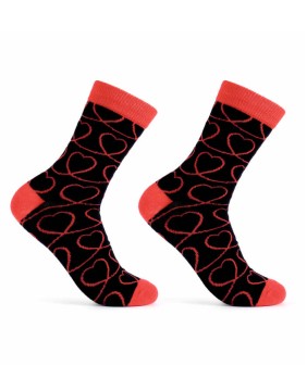 Unisex sokid "Black Heart"