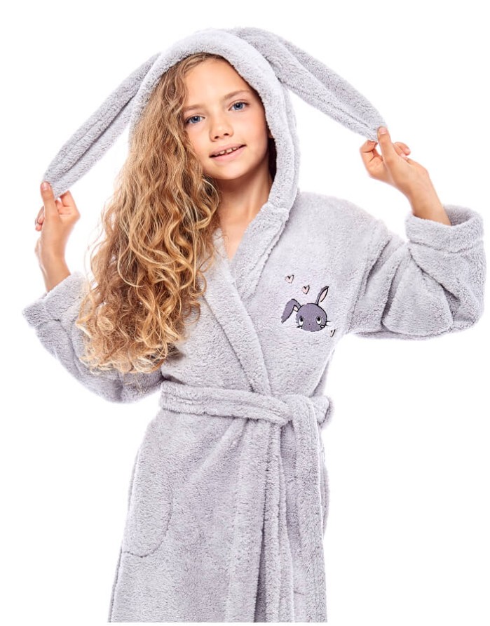 Bathrobe "Bunny grey"