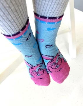 Laste sokid "Rabit Blue"