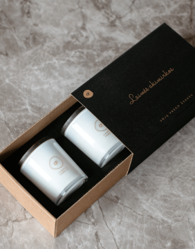 PREMIUM Kinkekomplekt "Laimingos akimirkos" White