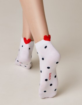 Naiste sokid "Dotty Heart"