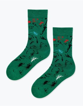 Meeste sokid "Splash Green"