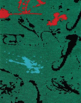 Meeste sokid "Splash Green"