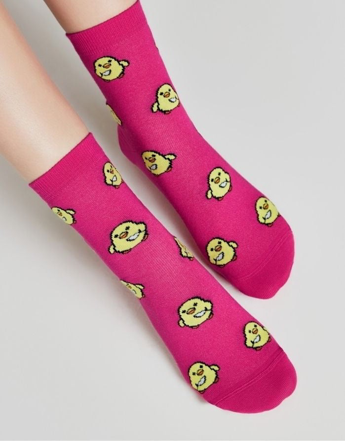 Women's Socks "Chicken"