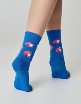 Women's Socks "Pinky Frog"