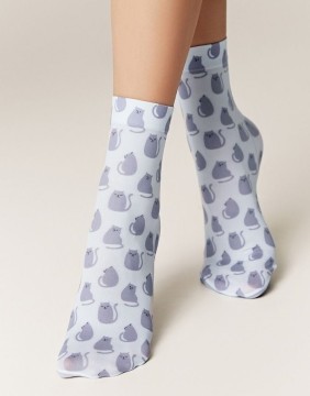 Naiste sokid "Grey Cat"