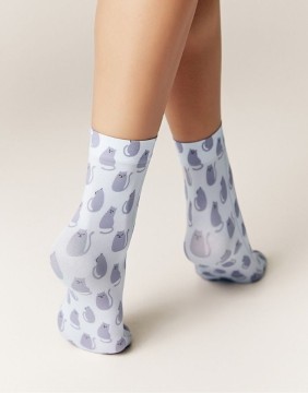 Naiste sokid "Grey Cat"