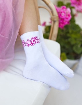 Laste sokid "Baby Girl White"