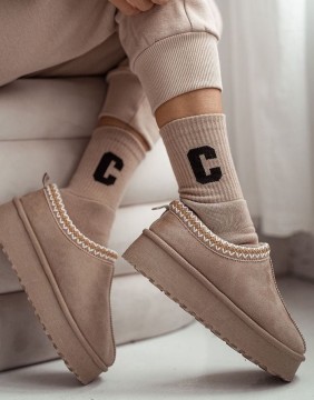 Naiste sokid "Terry  Non Beige"
