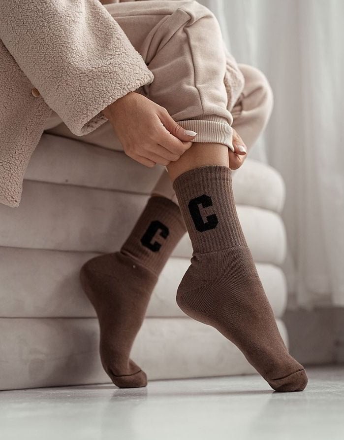 Women's socks "Terry Non Brown"