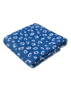 Rannarätik "Blue Leopard" 135x65 cm