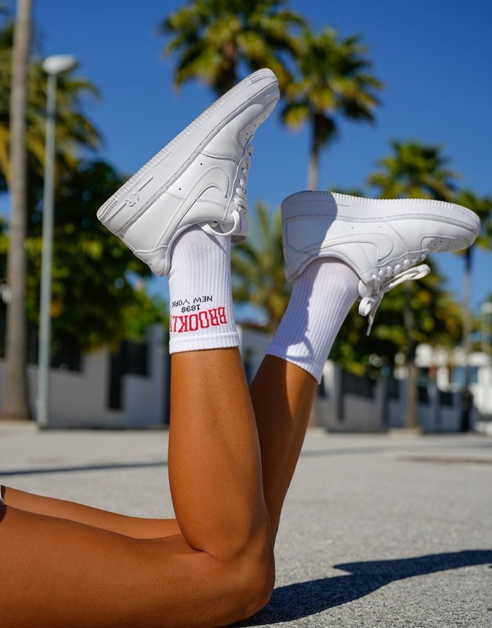 Naiste sokid "Brooklyn White"