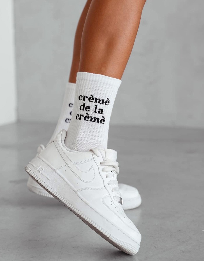 Naiste sokid "Crèmè de la crèmè"