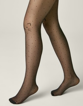 Tights for children ''Katie Black" 20 Den