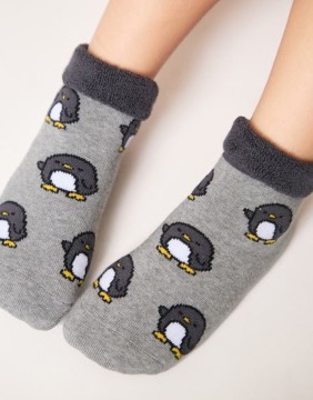 Laste sokid "Pinguin Grey"