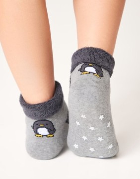 Laste sokid "Pinguin Grey"