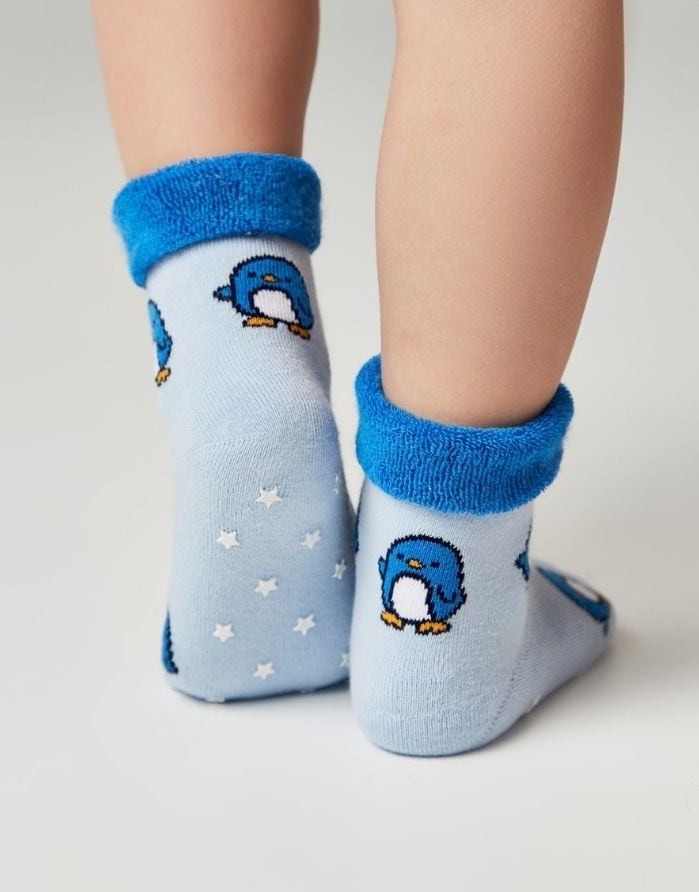 Детские носки "Pinguin Blue"