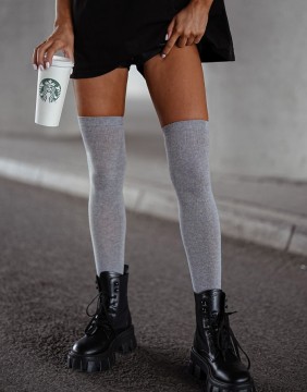 Naiste sokid "Classic Cotton" Light Grey