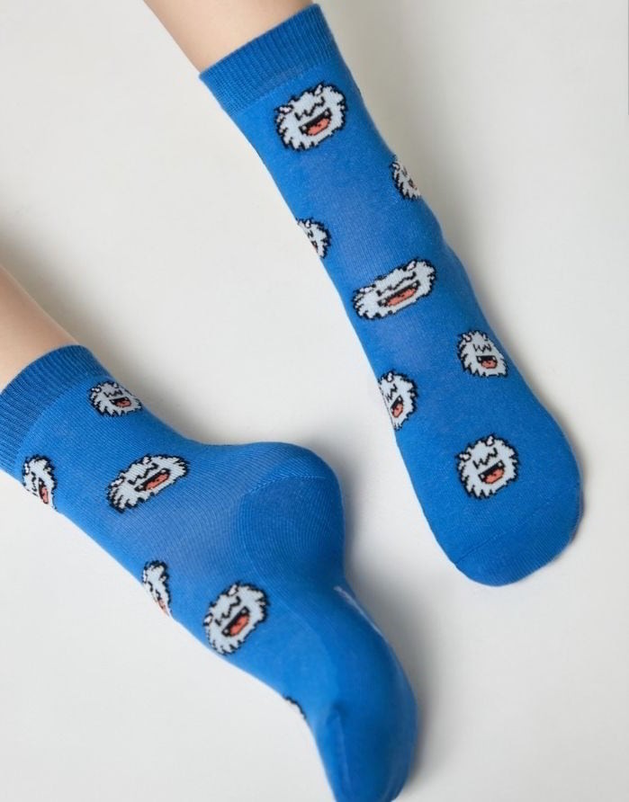 Vaikiškos Kojinės "Microbe Blue"