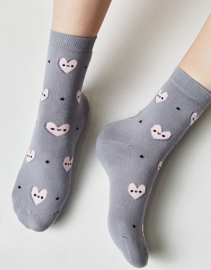 Vaikiškos Kojinės "Heard Grey"