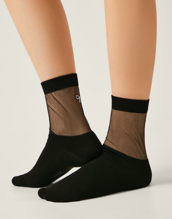 Women's socks "Belen Black"
