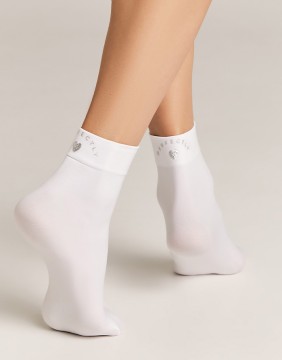 Naiste sokid "Perfectly White"