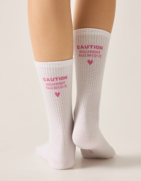 Naiste sokid "Caution"