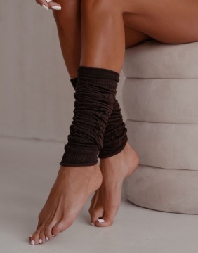 Naiste säärised "Openwork Leg Warmer" Brown