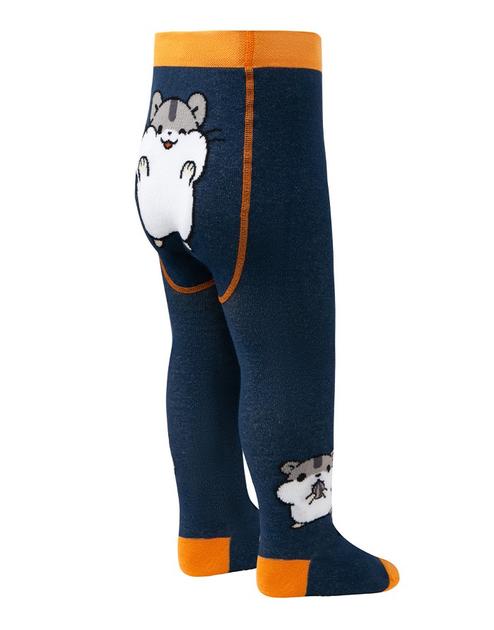 Tights for children ''Hamster" Dark Blue