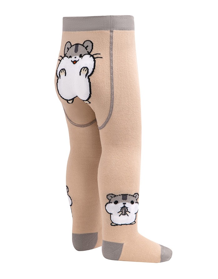Tights for children ''Hamster" Beige