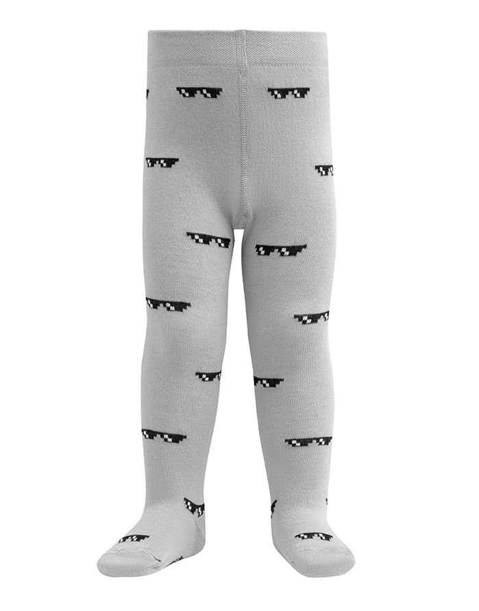 Tights for children ''Oh, Bear" Grey