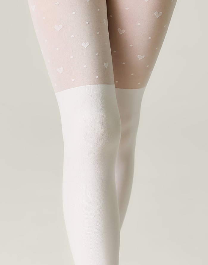 Tights for children ''Sweet Girl" White 50 Den