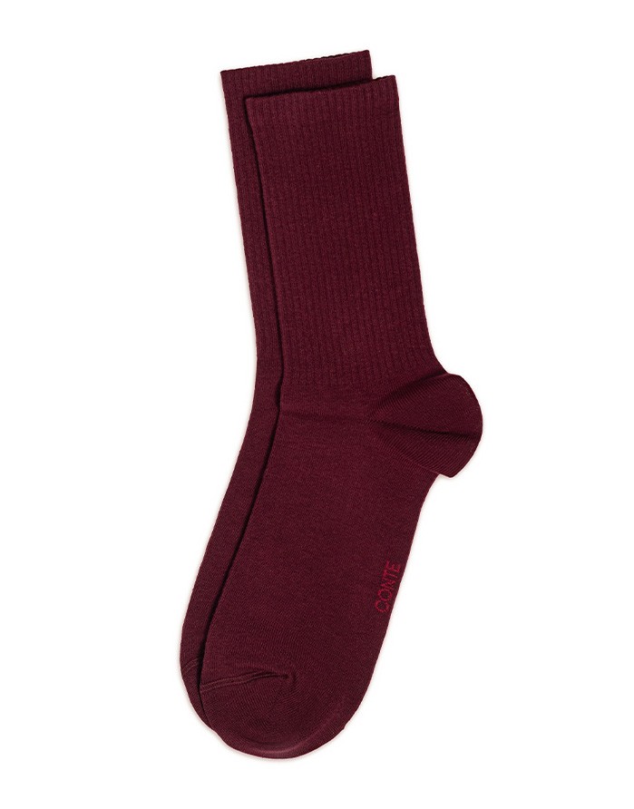Naiste sokid "Comfy Bordo"