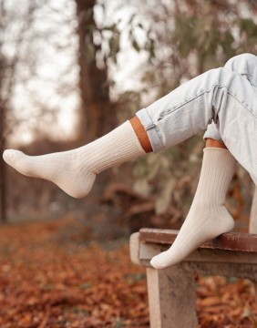 Naiste sokid "Belissa Wool" Cream